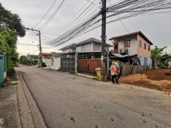ขายที่ดินเปล่าถมแล้ว ทำเลดีมาก ค้าขายได้ 33 ตรว. ติดถนนสุขาภิบาล 5 ซอย 32 เจ้าของขายเอง