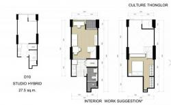 Culture Thonglor Studio 27.5 ตร.ม. ราคารอบ VVIP ตำแหน่งสวย
