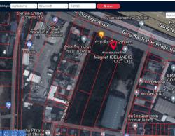 ขนาดที่ดิน	ที่ดิน 4 แปลง ติดถนนบางนา-ตราด กม. 15 ฝั่งขาเข้า อำเภอบางพลี จังหวัดสมุทรปราการ