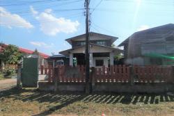 ขายบ้านครึ่งตึกครึ่งไม้ หมู่บ้านชุมชนบ้านศรีวิไล บึงกาฬ (PKK02-08790)