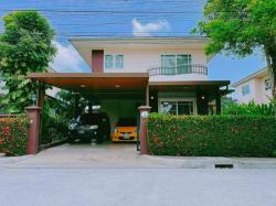 ขายบ้านเดี่ยว 2 ชั้น เนื้อที่ 79.10 ตร.วา หมู่บ้านศุภาลัยสวนหลวง(ร.9) อยู่ระหว่างซอยเฉลิมพระเกียรติ 70 กับ 72 (N1-T1967)