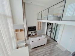 ให้เช่า ไนท์บริดจ์ สเปซ พระราม 9, Loft Room เพดานสูง แต่งเฟอร์ครบ
