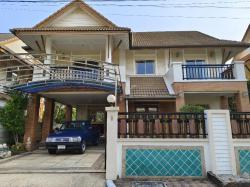 ให้เช่าบ้านเดี่ยว 2 ชั้น เนื้อที่ 101.3 ตร.ว. 4 ห้องนอน 3 ห้องน้ำ หมู่บ้านสยามเนเชอรัลโฮม ถ.พระราม 2