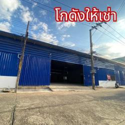 ให้เช่าโกดัง ย่านเกษตรนวมินทร์ เลียบด่วน 166 ตรม และ 266 ซอยนวลจันทร์ 27  มีออฟฟิศในตัว ขนาด 28 ตรม. ไฟ 3 เฟส 