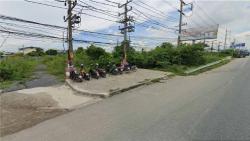 ขายที่ดิน 3 ไร่ ติดถนนบางนา-ตราด กม.55 ผังสีม่วง ต.คลองตำหรุ อ.เมืองชลบุรี จ.ชลบุรี