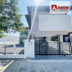หมู่บ้าน ภัสสร 4 หลังมุมด้านใน บ้านเดี่ยว ตกแต่งใหม่ พร้อมเข้าอยู่