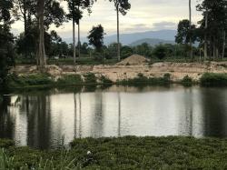 ที่ดินติดคลอง เเละ ติดถนนใหญ่  