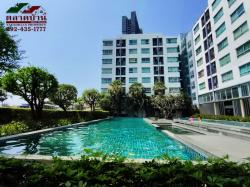 ขายถูก!!! D Condo ดีคอนโด รัตนาธิเบศร์ MRT ไทรม้า ติดถนนใหญ่รัตนาธิเบศร์ เมืองนนทบุรี ตึก A ห้องใหม่ไม่เคยเข้าอยู่ วิวสวยไม่มีตึกบัง 