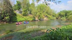 ขายที่สวยริมแม่น้ำนครนายก ต.ศรีนาวา อ.เมือง จ.นครนายก ติดน้ำยาวถึง 103 เมตร เส้นล่องแก่ง น้ำใสไหลเย็นตลอดปี