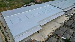 ให้เช่าโรงงานศรีราชาชลบุรี ให้เช่าโรงงานสร้างใหม่  พื้นที่ใช้สอย   22,400   ตรม. ผังสีม่วงลาย 