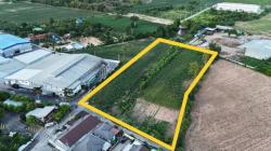ขายที่ดิน ใกล้นิคมปิ่นทอง 4 ศรีราชา ที่ดินเหมาะทำโกดัง คลังสินค้า TP-L1173