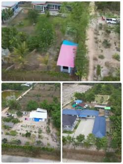 ขายบ้าน 5 หลังพร้อมที่ดิน เนื้อที่  5 ไร่  2 งาน  ต.แก่งโดม  อ.สว่างวีระวงศ์  จ.อุบลราชธานี