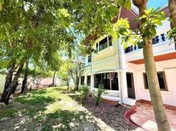  ให้เช่าบ้านเดี่ยว เนื้อที่ 150 ตารางวา หมู่บ้านมณียา ท่าอิฐ นนทบุรี มีพื้นที่สวนกว้าง 