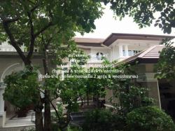 ให้เช่าบ้านเดี่ยวหรู 2 ชั้น ในหมู่บ้าน (ติดถนนรามอินทรา และรถไฟฟ้าสายสีชมพู) 250 ตร.ว. 4 น 5 น้ำ 8 จอดรถ