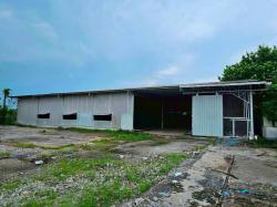 ให้เช่าบ้านโกดังและห้องพักบางนางพานทองชลบุรี บนเนื้อที่  2  ไร่ ผังสีเหลืองโกดัง  พื้นที่  600  ตรม