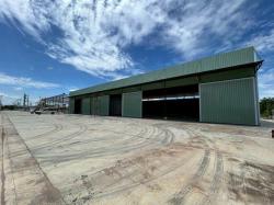 โกดัง คลังสินค้า ให้เช่าติดถนนใหญ่เดินทางสะดวกใกล้มอเตอร์เวย์  บ้านโพธิ์  ฉะเชิงเทรา 