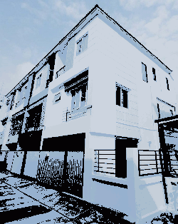 เดอะสตรีท 3กม. MRTสุทธิสาร 1.8 กม.  ให้เช่าทาวน์โฮม 3 ชั้นหลังมุม มีสนามหญ้าข้างบ้าน ถ.รัชดา 22ตร.วา.242ตร.ม.นานาชาติ KIS2.9กม. 3นอน