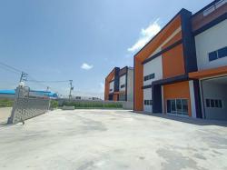 BS 395 ขายและให้เช่า โรงงาน โกดัง พร้อมออฟฟิศ 1.5 ไร่ ท่าเสา กระทุ่มแบน สมุทรสาคร