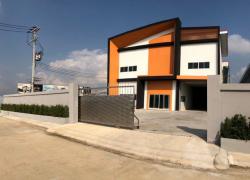 ให้เช่าโกดังสร้างใหม่ 1.5 ไร่ 1,350 ตร.ม. ต.ท่าเสา อ.กระทุ่มแบน  รถเทเลอร์  รถใหญ่ เข้าออกสะดวก