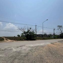 ขายที่ดินเปล่าทำเลดีผัง EEC สีม่วงลาย  พิกัด พนานิคม นิคมพัฒนา ระยอง เนื้อที่ 47-3-00 ไร่ (โฉนด 2ใบ)