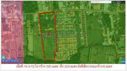 ที่ดินสร้างบ้านขาย ทำเลเมือง ในเมืองอุบล เนื้อที่ 15-3-72 ไร่ ยกแปลง 60 ล้าน อ.เมือง จ.อุบลราชธานี