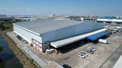 ให้เช่าโรงงานสมุทรปราการ โกดังเช่าสมุทรปราการ ผังม่วงเข้ม พื้นที่ใช้สอย 10,000 ตรม.