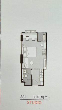 ขายดาวน์ขาดทุน คอนโดศุภาลัย ปาร์ค เอกมัย-พัฒนาการ( เจ้าของขายเอง) 