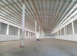 ให้เช่าโกดังสินค้าพานทองชลบุรี  1,400 ตารางเมตร เหมาะสำหรับคลังสินค้า ว่าง 1 โกดัง