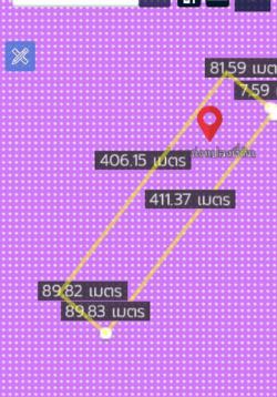 ให้เช่าที่ดินผังม่วงใกล้ปิ่นทอง 5 ชลบุรี ผังม่วงลาย บนเนื้อที่  20-1-16  ไร่ เขาคันทรง  ศรีราชา  ชลบุรี