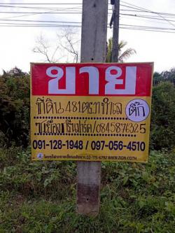 ขายที่ดินกลางเมืองยโสธร 481 ตร.วา  ต.ในเมือง เมืองยโสธร