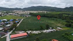 ขายที่ดินแปลงใหญ่ ห้วยโป่ง ระยอง ติดถนนสาธารณะ 43-0-19 ไร่