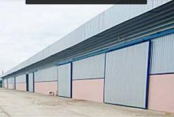   ให้เช่าโกดัง 4,000 ตร.ม 3 ตันต่อ ตรม.บ รถพ่วงเข้าได้ มีใบ รง. 4  บ้านเกาะ อำเภอเมืองสมุทรสาคร