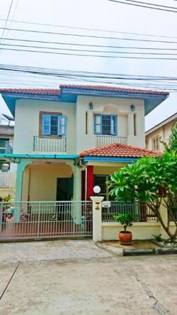 พร้อมเฟอร์ฯ รร.สตรีวิทยา 2 1.1 กม. 3 นอน Waterside Karaoke MRT มัยลาภ 2.7 กม.ให้เช่าบ้าน 2 ชั้น 154ตร.ม. 40ตร.วา. ย่านเกษตร-นวมินทร์  2 น้ำ