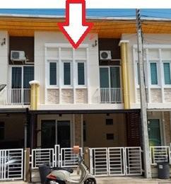 ขายทาวน์เฮ้าส์มือสอง เมืองสมุทรปราการ จ.สมุทรปราการ  โครงการ โกลเด้นท์ทาวน์ 1