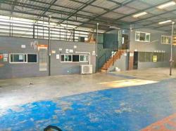 ให้เช่าโกดัง พร้อมออฟฟิศ 2 ชั้นMRT สัมมากร 1.6 กม.เสรีไทย 31-45  ลด25% 102 ตร.วา. 402ตร.ม. โลตัส สุขาภิบาล1 1.2 กม. 