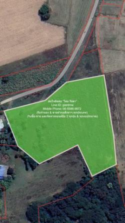 พื้นที่ดิน //ถูกสุด//ขายที่ดินเปล่าติดถนน (ระดับเสมอถนน) 7 ไร่ (ใกล้ท่าอากาศยานโพธาราม) ต.เขาชะงุ้ม อ.โพธาราม ราชบุรี ราคา 3,010,000 บาท (โอนฟรี) พท. 7 RAI 0 ngan 0 SQ.WA  3010000 THB ราคา งามๆ ที่ดินผังสีเขียว (ไม่สามารถทำโรงงานได้) เพราะฉะนั้น จะไม