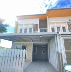 ให้เช่าทาวน์โฮม 2 ชั้น หลังมุม 34ตร.วา. 264ตร.ม. 3น้ำ รร.วัดแสมดำ 1.9กม.4นอน พระราม2 พันท้ายนรสิงห์ ซีเจ วิเศษสุขนคร 900 ม.