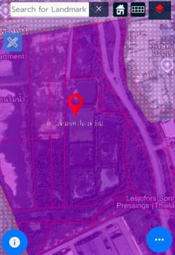 ขายที่ดินพานทองชลบุรี ขายที่ดินบ้านเก่า 19 ไร่ พื้นที่สีม่วงเข้ม ทางเข้าอมตะเฟส 6