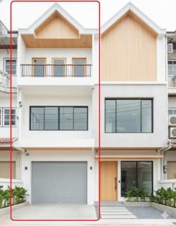 รามอินทรา11-17  เซ็นทรัล รามอินทรา 1.7 กม.ให้เช่าอาคารพาณิชย์ 3 ชั้น รีโนเวทใหม่ทั้งหลัง 18 ตร.วา.ม.เกริก รามอินทรา กม.2 