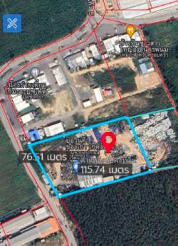 ขายที่ดินมาบยางพรปลวกแดงระยอง เสนอขายที่ดิน 8 ไร่ 2 งาน พื้นที่สีม่วงลาย ที่ดินติดถนนติดลำห้วยพื้นที่เป็นทรงสี่เหลี่ยม