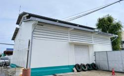 โกดังชั้นเดียว เข้า-ออกสะดวก รพ.พระนั่งเกล้า 2.6 กม ถ.ติวานนท์ รัตนาธิเบศร์ แคราย. ซ.เรวดี17-27  