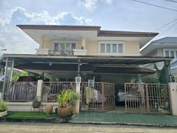 ขายบ้านเดี่ยว โรยัลปาร์ควิลล์ สุวินทวงศ์ หลังมุม พื้นที่เยอะ 50 ตร.ว ใกล้เทคโนโลยีมหานคร