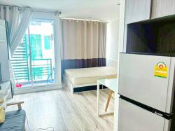 ให้เช่า คอนโด สัมมากร เอส 9  MRT บางรักใหญ่ 500 ม.  25 ตร.ม. ชั้น 7  พร้อมเฟอร์ฯ เครื่องใช้ไฟฟ้า ตลาดสดท่าอิฐ 1.8 กม.