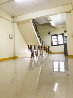 ติวานนท์-ปากเกร็ด อาคารพาณิชย์ 5 ชั้นมีดาดฟ้า ปูกระเบื้องทุกชั้น 480 ตร.ม.รร.ชลประทานวิทยา 600 ม. สภาพดี ติดถนนติวานนท์ 3 นอน 3 น้ำ 