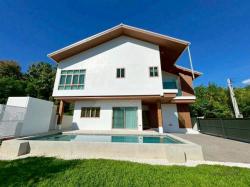 พูลวิลล่า สไตล์ญี่ปุ่นโมเดิร์น สร้างใหม่ เงียบสงบ ใกล้ธรรมชาติ  โซนน้ำแพร่