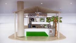 เซ้งกิจการร้านน้ำมะพร้าว ร้านตั้งอยู่ในเซ็นทรัลเวสต์เกต ทำเลทองใกล้ Donki การันตีลูกค้าแน่น