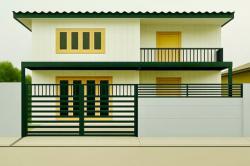 BTSสายหยุด 2.5กม. BTS วัดพระศรีมหาธาตุ 3.2 กม. ซ.เทพรักษ์  ให้เช่าบ้านเดี่ยว 2 ชั้น ทั้งหลัง 50 ตร.วา. 200 ตร.ม. บนถนนตัดใหม่ ทำเล 