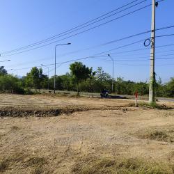 ขายที่ดิน  1 งาน  40 ตร.ว.(รวมโฉนด 2 แปลง) ที่ดินสวย ติดถนน 2 ด้าน ถนนทางหลวงชนบท (ปข.4020)ต.ปราณบุรี อ.ปราณบุรี จ.ประจวบคีรีขันธ์  