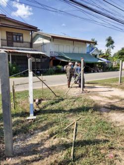 P1915 ขายที่ดิน ซอย 3 ต.พานพร้าว อ.ศรีเชียงใหม่ จ.หนองคาย ถนนริมโขง ลดราคาเหลือ 1,700,000 