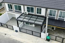 เปิดซิง! ตลาดไท 3.2 กม.บิ๊กซี คลองสาม 1.9 กม.ให้เช่าทาวน์โฮมบ้านพฤกษา คลองสาม 2 ชั้น 16 ตร.วา.130 ตร.ม. 3 นอน 2 น้ำ  เฟอร์ฯ 